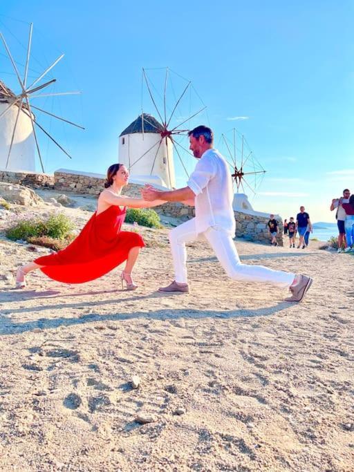 Provis Rentals Suite Next To The Mills In Mykonos Town エクステリア 写真