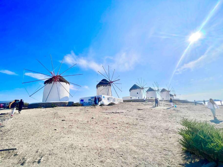 Provis Rentals Suite Next To The Mills In Mykonos Town エクステリア 写真